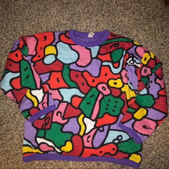 Vintage Tops - Vintage Reversible Sweatshirt